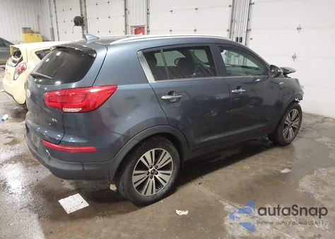 2014 Kia Sportage Ex from USA, damaged, VIN KNDPCCAC5E7648352